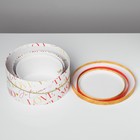 Набор коробок круглых 3 в 1 с ручкой «Love», 20 × 20 × 9.5 - 26 × 26 × 11.5 см 4508144