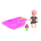 Baby doll with bath accessories, MIX