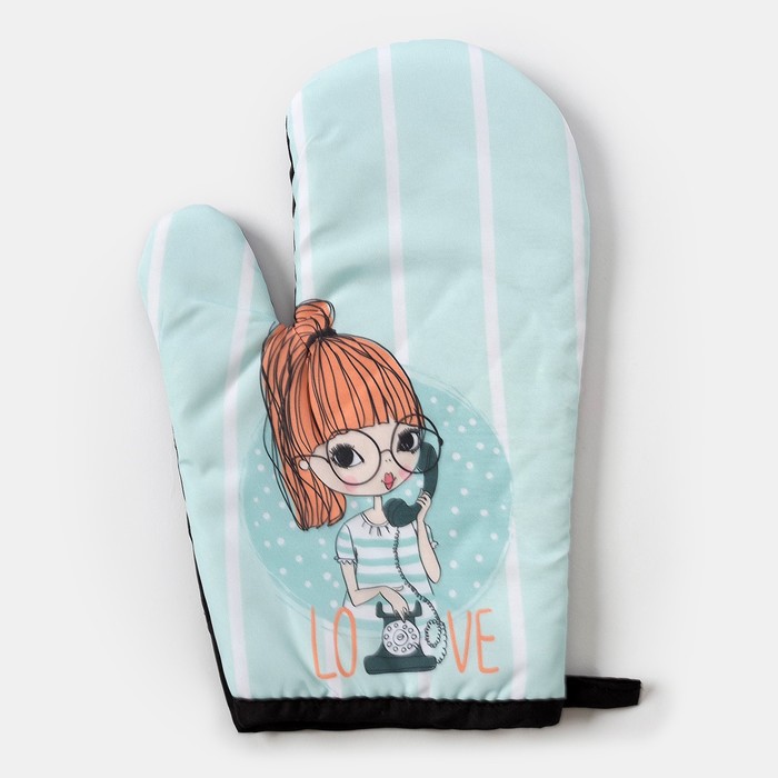 Варежка Этель Love Life "Виола" 26*16 см, 100% п/э - фото 798327120