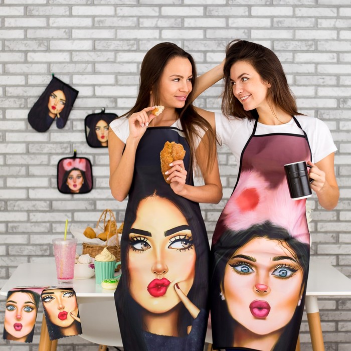 Кух. набор 2 пр. Этель Love Life "Пушистая", прихв. 17*17 см, рукав. 26*16 см,100% п/э - фото 798327283 Кух. набор 2 пр. Этель Love Life "Пушистая", прихв. 17*17 см, рукав. 26*16 см,100% п/э - фото 798327283