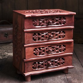 Jewelry box-chest wood 