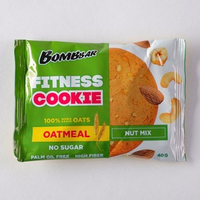 {{photo.Alt || photo.Description || 'Овсяное печенье Bombbar, ореховый микс, спортивное питание, 40 г'}}