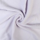 Плюш трикотажный "Gamma" 50х50 см, 390 г/кв. м., 50% хлопок, 50% п/э, (2-ой сорт) дым.-белый 46313