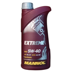 Масло моторное MANNOL 5w40 син. Extreme, 1 л 3946849