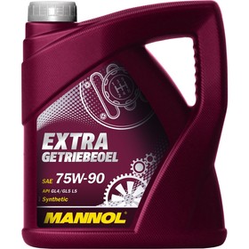 Масло трансмиссионное MANNOL 75w90 син. Extra Getriebeoel, 4 л 3946870