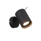 Светильник FANALE, 3Вт GU10 LED, цвет чёрный, хром Светильник FANALE, 3Вт GU10 LED, цвет чёрный, хром