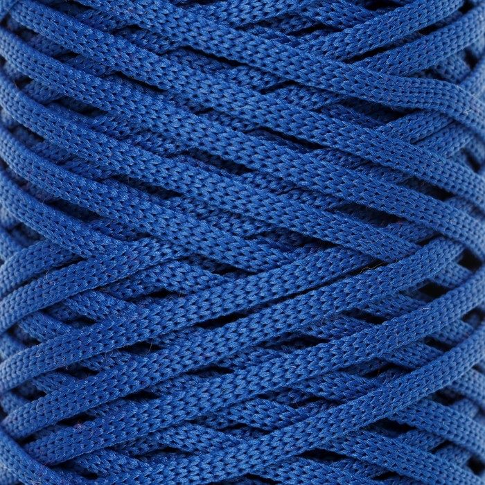 Шнур для вязания "Классика" 100% полиэфир 3мм 100м  (210 василек)