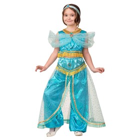{{photo.Alt || photo.Description || 'Карнавальный костюм «Принцесса Жасмин», текстиль-принт, блуза, шаровары, р. 30, рост 116 см'}}