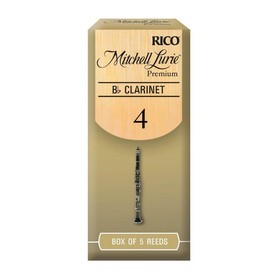 Трости RMLP5BCL400 Mitchell Lurie Premium для кларнета Bb, размер 4.0, 5шт