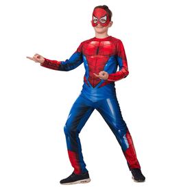 Карнавальный костюм «Человек-паук», куртка, брюки, маска, р. 30, рост 116 см
