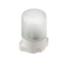 Светильник для бани/сауны ITALMAC Sauna 02 01, 60Вт, IP65, цилиндр прямой, белый +130°C Светильник для бани/сауны ITALMAC Sauna 02 01, 60Вт, IP65, цилиндр прямой, белый +130°C
