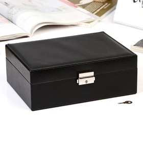 Box leatherette for jewelry 