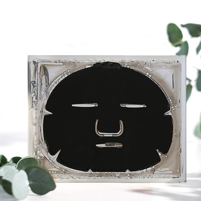 Коллагеновая маска для лица с бамбуковым углем - фото 798338922