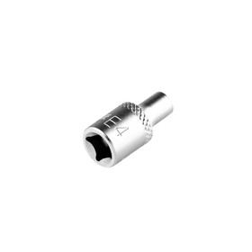 Головка торцевая Stels 13863, Е4, CrV, 1/4" 4676869