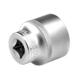 Головка торцевая Stels 13674, под квадрат, 1/2", 32 мм, двенадцатигранная, хромированная 4676887