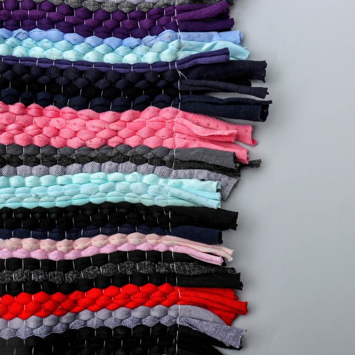 Коврик-половичок средний Доляна, 48×78 см, цвет МИКС - фото 797589293