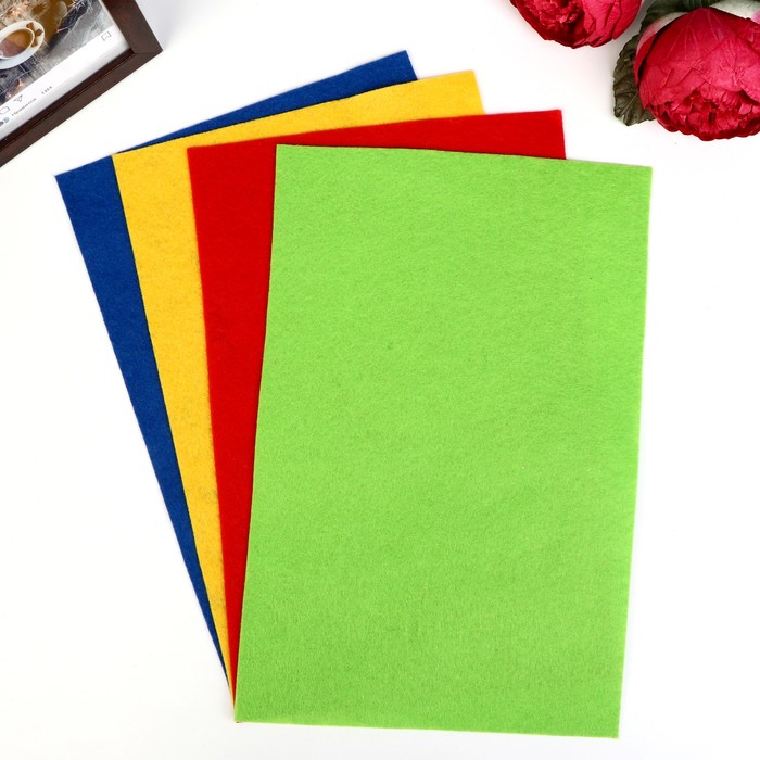 набор фетра. фетр листовой. набор фетра. фетр 2 мм. фетр а4.