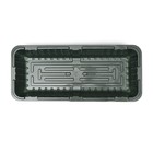 Мини-парник для рассады, 40 × 16 × 12 см, без вставок, тёмно-зелёный, Greengo 4606246