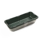 Мини-парник для рассады, 40 × 16 × 12 см, без вставок, тёмно-зелёный, Greengo 4606246