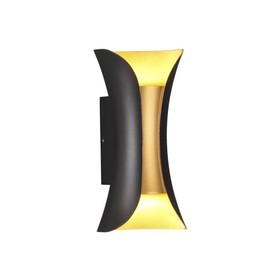 Бра Krista, 6Вт LED, 4000К, 350лм, цвет чёрный