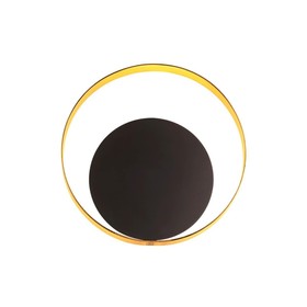 Бра Mondi, 7Вт LED, 3000К, 560лм, цвет чёрный