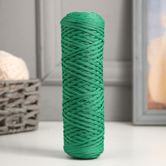 Шнур для вязания "Классика" 100% полиэфир 3мм 100м (221 св.зеленый)