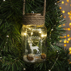 Подвеска световая "Новый год", 13х7х7 см, 6 LED, бат.(в комп), Т/БЕЛЫЙ Подвеска световая "Новый год", 13х7х7 см, 6 LED, бат.(в комп), Т/БЕЛЫЙ