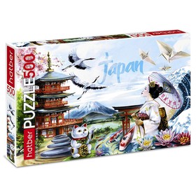 Пазл «Вокруг света- Япония», 500 элементов