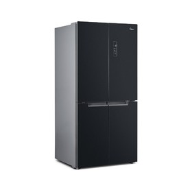 Холодильник Midea MRC518SFNGBL, Side-by-Side, класс А+, 496 л, No Frost, чёрный