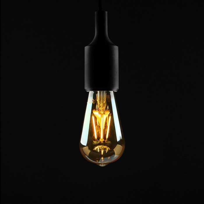 Лампа светодиодная REV LED FILAMENT VINTAGE, ST64, E27, 7 Вт, 2700 K, теплый свет