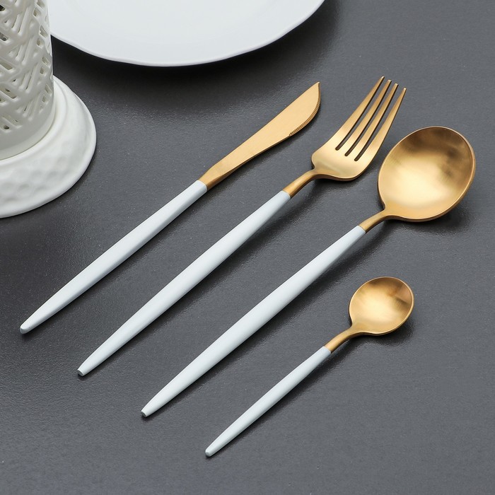 Набор столовых приборов atmosphere white gold 4 пр. Столовые приборы magistro. Набор столовых приборов magistro. Столовые приборы magistro черный купитьпеиербург. Набор столовых приборов magistro оску стандарт.