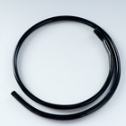 Hose Shisha 150 cm, gloss, inner d=12 mm, wall thickness 2 mm, black