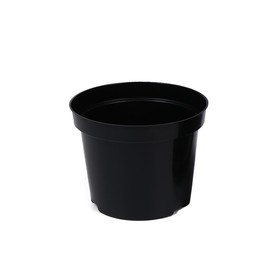 Горшок для рассады, 3 л, d = 19 см, h = 15 см, чёрный, Greengo (2 шт)