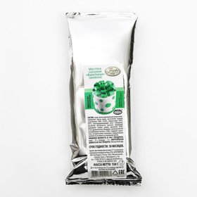 Мастика сахарная ванильная, зелёная, 150 г