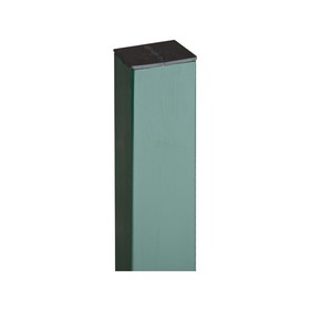 Столб 2,5м RAL 6005 (зеленый) 62х55х1,4мм 5 отв. под бетон цинк полимер. с заглушкой GL, шт   469936