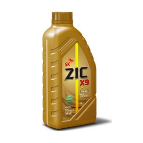 Масло моторное ZIC X9 LS Diesel 5W-40, SN синтетическое, 1 л 4703036