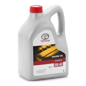 Масло моторное Toyota Motor Oil SL/CF 5W-40, 5 л синтетика 4710495
