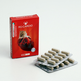 Capsules Recardio for the cardiovascular system, No. 20 * 500 mg