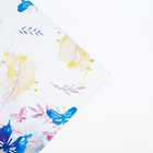 Бумага глянцевая «Акварельные бабочки», 70 × 100 см (10 шт) - фото 800433528