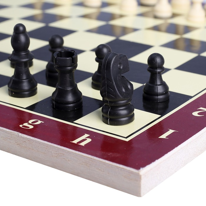 Настольные шахматы, поле 34 × 34 см