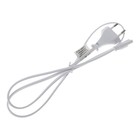 Шнур сетевой Ecola LED linear, для светильника T5 с вилкой, 1 м Шнур сетевой Ecola LED linear, для светильника T5 с вилкой, 1 м
