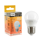 Лампа светодиодная Ecola globe LED Premium, G45, 10 Вт, E27, 4000 K, шар, 82x45 мм Лампа светодиодная Ecola globe LED Premium, G45, 10 Вт, E27, 4000 K, шар, 82x45 мм