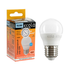 Лампа светодиодная Ecola globe LED Premium, G45, 10 Вт, E27, 6000 K, 82x45 мм Лампа светодиодная Ecola globe LED Premium, G45, 10 Вт, E27, 6000 K, 82x45 мм