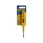 Тестер напряжения DEXX, 12-220 В, 130 мм 4718682 - фото 89961