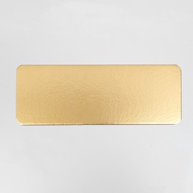 Substrate, gold, 10.5 x 30.5 cm, 2.5 mm