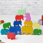 Логический набор «Строим. Слоны» 12 деталей - фото 107857731 Логический набор «Строим. Слоны» 12 деталей - фото 107857731