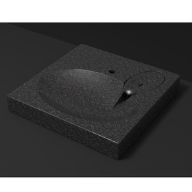 Раковина Мэйси V5Q4 (черн) Granit    с кронштейном V5 арт. П10685