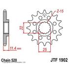 Звезда передняя ведущая JTF1902 для мотоцикла, стальная 4720321 - фото 90035