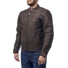 Куртка кожаная Bro коричневый, 4XL 4720352 Куртка кожаная Bro коричневый, 4XL 4720352