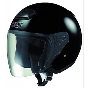 Шлем открытый HX118, глянцевый, чёрный, M